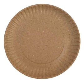 EcoQuality Disposable Kraft 9-Inch Paper Plates Uncoated Large, Everyday Disposable Brown Paper Plates 9" Paper Plate Bulk Pizza Party Plates (1000)