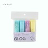 Kokuyo G301-4P-L1 Glue Stick, Solve Color, 4 Colors, Set