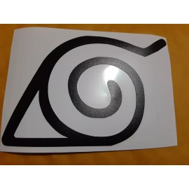Naruto Leaf Village Symbol Sticker Vinyl Decal Windows/Laptop Waterproof!
