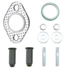 SANTUO 1 Set Exhaust Stud Nut Washer Muffler Gasket Kit Exhaust Gasket Compatible with GY6 GMB139 Engine 50cc 70cc 90cc 110cc 125cc 150cc Scooters ATVs Go Karts Moped Quad Engine