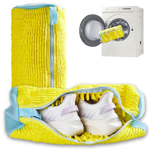 Shoe Washing Machine Bag 2 Pack, Yellow