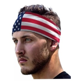 E Tronic Edge Running Stars and Straps Headband for Men, Women, Boys & Girls