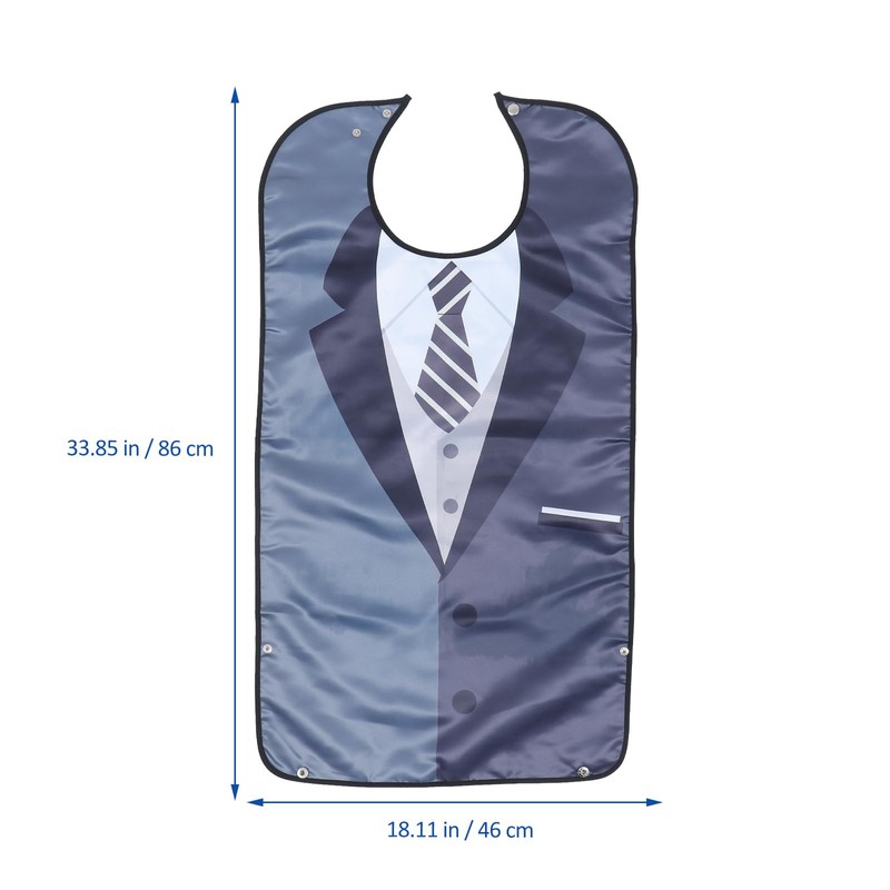 Healifty Lätzchen für Erwachsene zum Essen von Lätzchen, waschbar, wiederverwendbar,