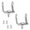 2PCS Motorcycle Spotlight Mounting Brackets Motorcycle Fog Light Brackets for