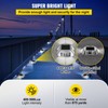 Happybuy Solar Driveway Lights 16-Pack - Bright White With Screw,