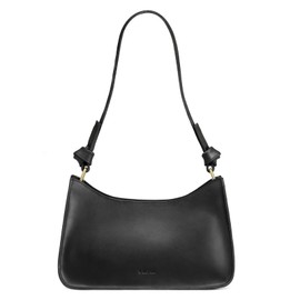 S-ZONE Leather Shoulder Bags for Women Small Shoulder Purse Handbags Clutch Hobo Bag Cute Purses