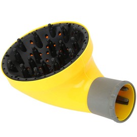 Difusor de Pelo, ANGGREK 1 Difusor de Pelo Universal Secador de Pelo Profesional Difusor de Secador de Pelo para Cabello Ondulado Y Rizado(amarillo)