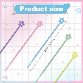 20pcs Mini Star Pointers, Plastic Star Plastic Pointer Stick Mini Hand Reading Pointers Beautiful Finger Pointer Stick for Teacher Pointers Primary Kindergarten Teaching Reading(5 Colors)