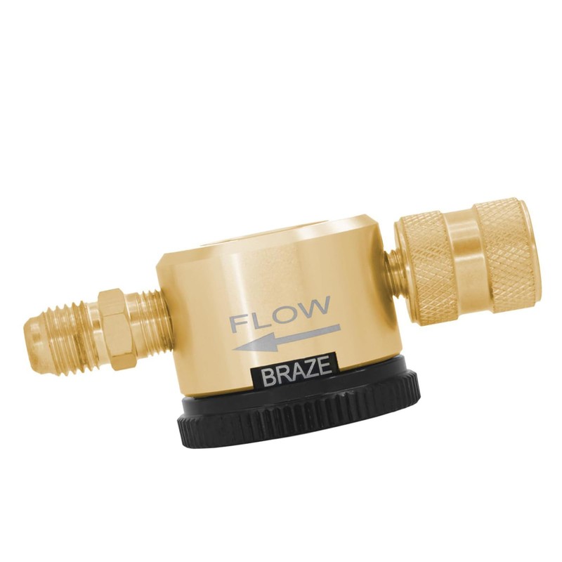 Nitrogen Purge Tool, N2 Gas Pressure Regulator Brazing Tool, 1/4