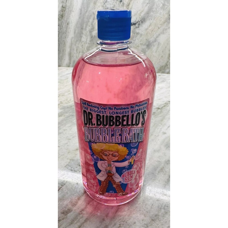 Dr. Bubbello’s Dr Bubbello’s Sour Bubble Gum Scented Bubble Bath:33.8Floz/