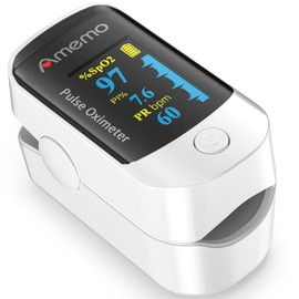 Oxímetro de pulso, oxímetro de pulso OLED para pulso de dedos, monitor de saturación de oxígeno en sangre para frecuencia de pulso y nivel SpO2,...   