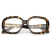 VISOONE Stylish Oversize Trendy Blue Light Blocking Glasses TR90 with