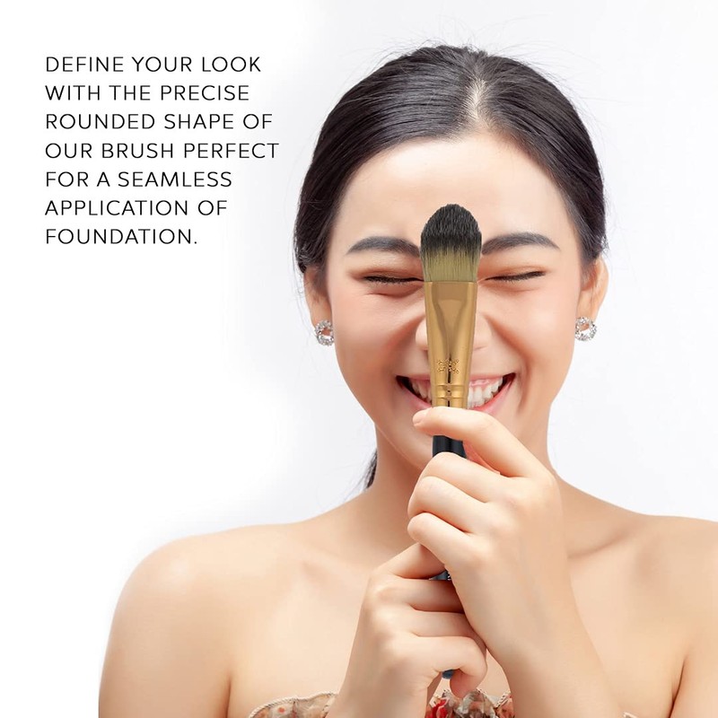 F.A.R.A.H Brushes Foundation Makeup Brush 20F for Face - Perfect