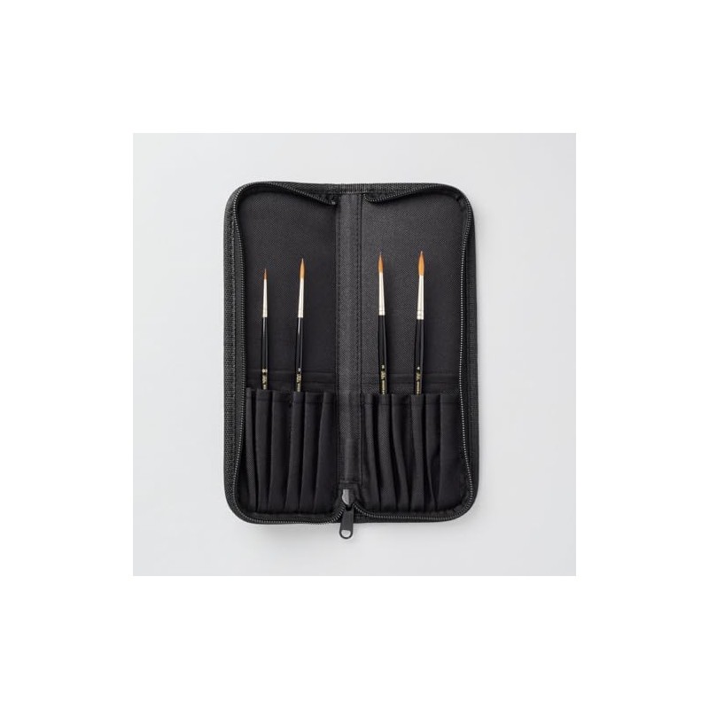 WINSOR & NEWTON Series 7 KOLINSKY Sable Brush Wallet Set