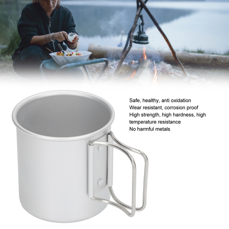 Camping Cup Aluminum Oxide Safe Ultra Light High Strength Picnic
