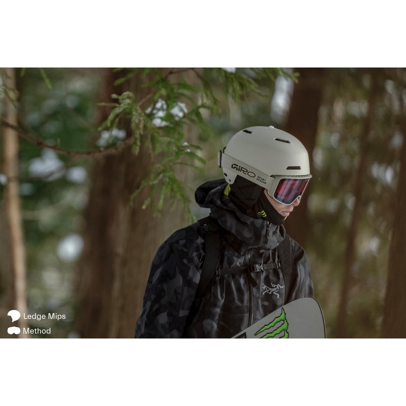 Giro Ledge FS MIPS Snow Helmet - Matte White -