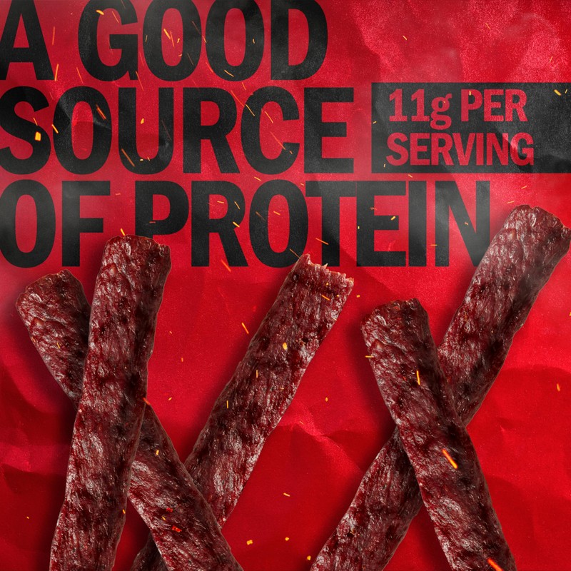Jack Link's Beef Steak, Peppered - Protein Snacks, Meat Snack