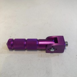 Minho Purple CNC Folding Motorcycle Bicycle Foot Pegs