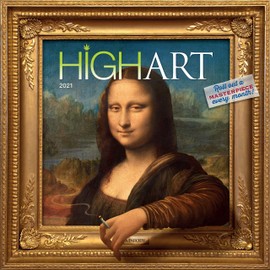 2021 High Art Wall Calendar