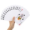 Plzoslly Large Playing Cards Giant Playing Card Deck, 5 X