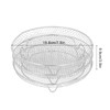 3PCS Fryer Rack Set Stainless Steel Round Stackable Multi Layer