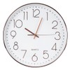 Simple Mute Quartz Wall Big Watch Hanging Clock Home Office