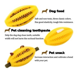 Unbranded Dog Toy Ball - Natural Rubber - Super Tough Interactive Elastic Pet Toy - Red Sm