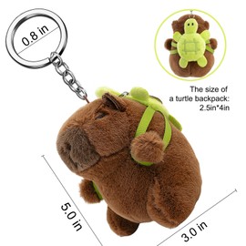 Ikacvb Cute Capybara Keychains For Women Girls Friends Capybara Plush Funny Capybara Cute Keychains Gifts For Girls Sister Best Friend Birthday Capybara Plush Christmas Gifts