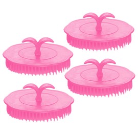 Gogogmee Scalp Brush Dandruff Remover Head Scrubber for Wet Dry Use Bristle Hair Brush for Hair Care Random