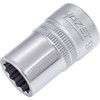 HAZET Socket, 12 Angle, 900Z-14, Double Side Width: 0.5 x