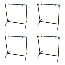 HME Products Bowhunting Archery Indoor/Outdoor Range Practice Shooting 30 Inch Bag Holder Target Stand with Stabilizer Pin & Raised Leg Design, 4 Pack