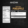 Ready Hour Freeze-Dried Pineapple Case Pack – Emergency Snack, Tropical