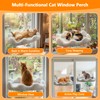 Homegroove Cat Window Perch, 24 x 12 Inch Foldable Cat