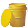 5 Gallon Yellow Pail with Easy Peel Lid