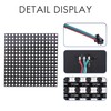 Ahvqevn WS2812B LED RGB Flexible Pixel Panel 16X16 Individually Addressable