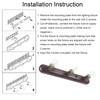 Maichis 15'' RV Wall Sconce with 3 LED Bulbs (Included),