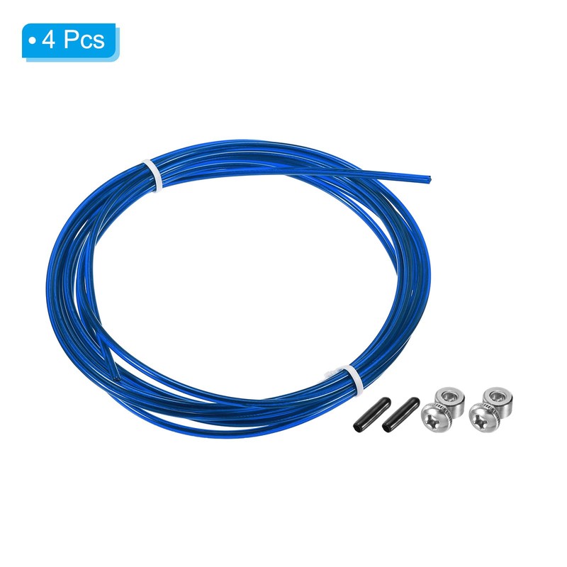 PATIKIL 10Ft Speed Jump Rope Replacement Cable, 4 Pcs 2.5mm