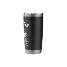 Kettlebells Before Coffee Funny Gym Fitness Workout Stainless Steel Insulated Tumbler