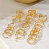 17IF 22 Pcs Gold Vintage Knuckle Ring Set for Women,