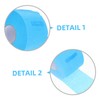 minkissy 5rolls Neck Wrap Blue Duct Tape Wrist Tape Barber