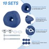 PATIKIL Rock Climbing Holds, 10 Pcs Climbing Rock Wall Grips