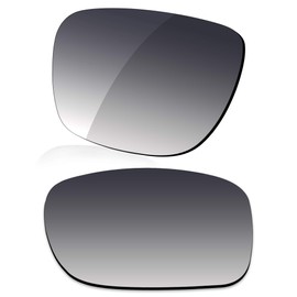 LenzReborn Polarized Lens Replacement for Oakley Sliver OO9262 Sunglass - Gradient Grey - Polarized