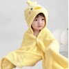 Fayscingo Baby Hooded Bath Towel for Kids Toddler Soft Warm