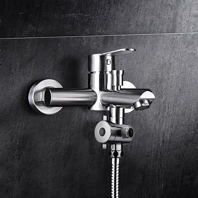 Diverter Faucet Shower Head Multifunctional 3 Way Adapter Shower Head
