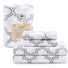 LANE LINEN 100% Organic Cotton Twin XL Sheet Set, Low