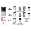 Gestech Ring Doorbell Rain Cover Weather Protection for 1st Generation,