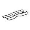 RIDEX 321G0009 Gasket, Cylinder Head Cover Gasket, Valve Cover Gasket