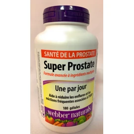 Webber Naturals Super Prostate (180 Softgels), 180 Count