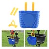 Kids Bike Basket - Cute Bicycle Front Handlebar Basket for