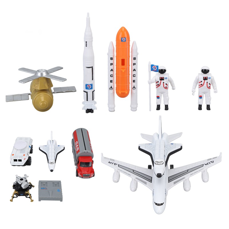 Space Shuttle Toy Smooth Edges Realistic Scale Educational Spatial Imagination